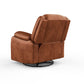 Avalon Desert Orange Suede Recliner