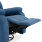 Avalon - Rocking & Rotating Fabric Recliner |  1 seater | Twilight Blue |  Duroflex Furniture