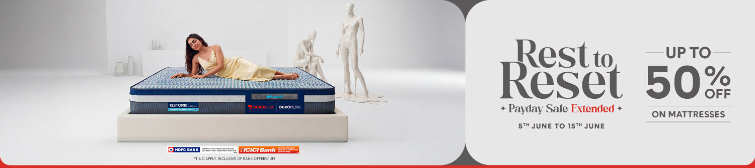 Mattress: Buy Best Mattress Online in India Banner