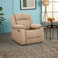 Avalon Motorized Electric Powered Brown Fabric Recliner