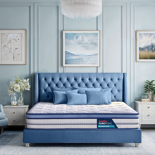 Balance Plus Orthopedic Memory Foam Mattress With Euro Top| Modern design | Duroflex