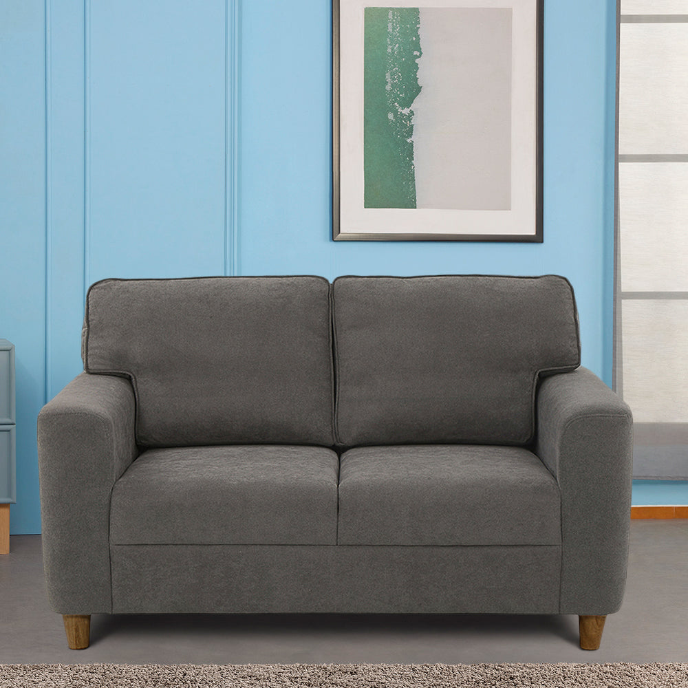 Utopia Grey Fabric 2 Seater Sofa