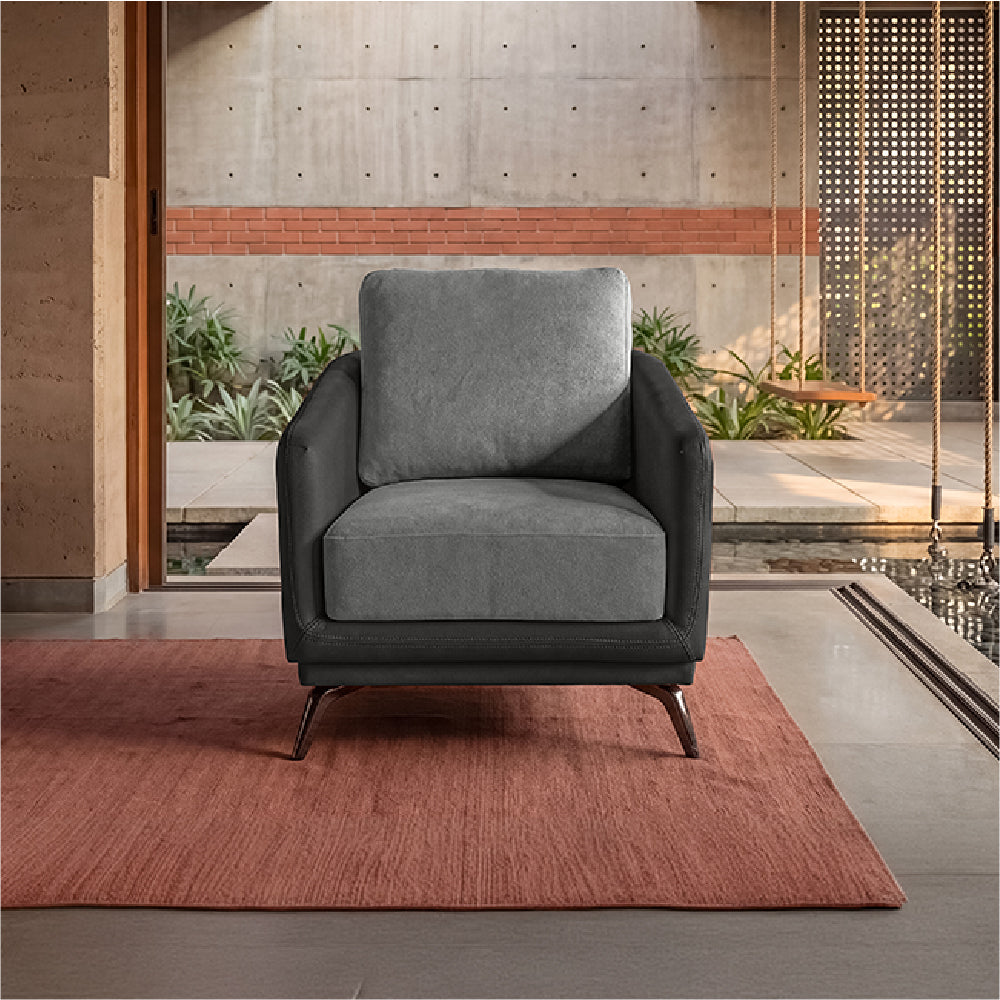 cove-brushed-nickel-grey-leatherette-pumice-stone-grey-fabric-1-seater-sofa