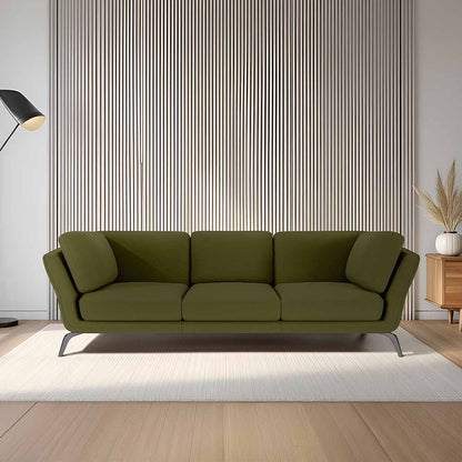 Symphony 3 Seater Suede fabric - Avocado
