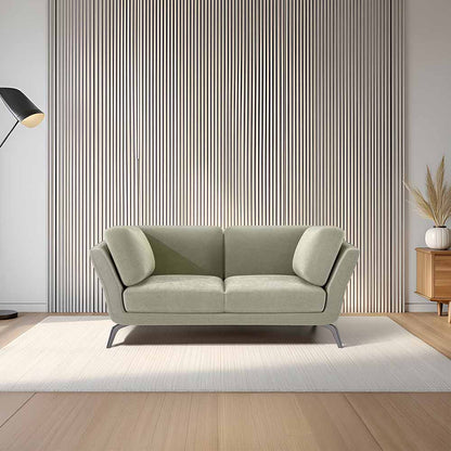 Symphony 2 Seater Water & Stain Repellent Fabric - Pistachio shell