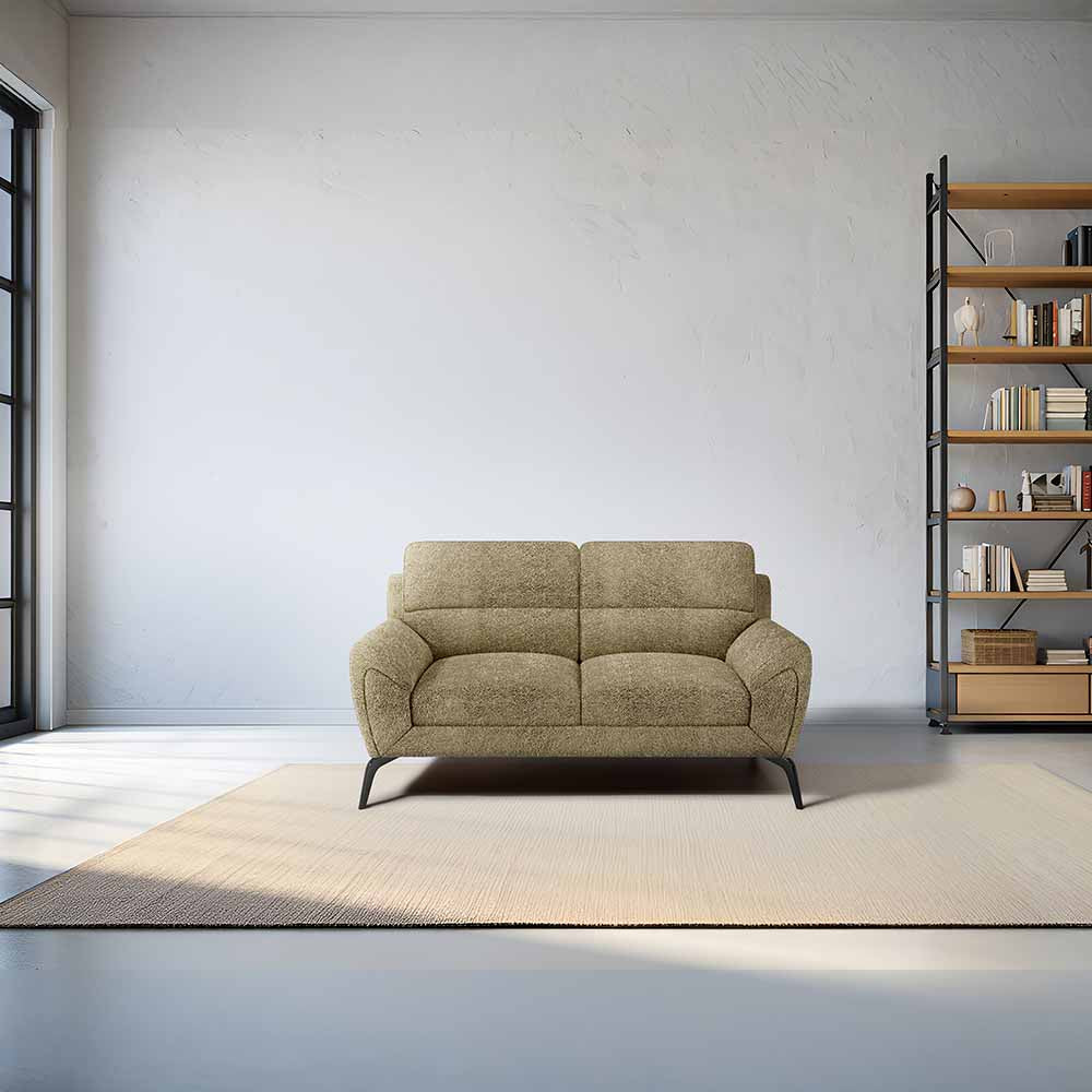 Octave 2 Seater Boucle Fabric - Irish cream