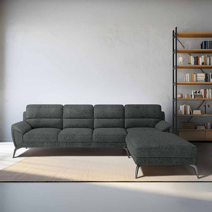 Octave 3 Seater with Lounger Boucle Fabric - Sedona Sage