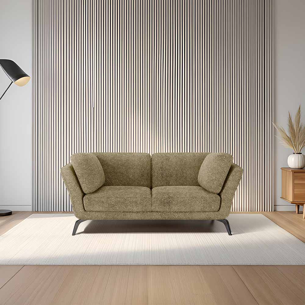 Symphony 2 Seater Boucle Fabric - Irish Cream