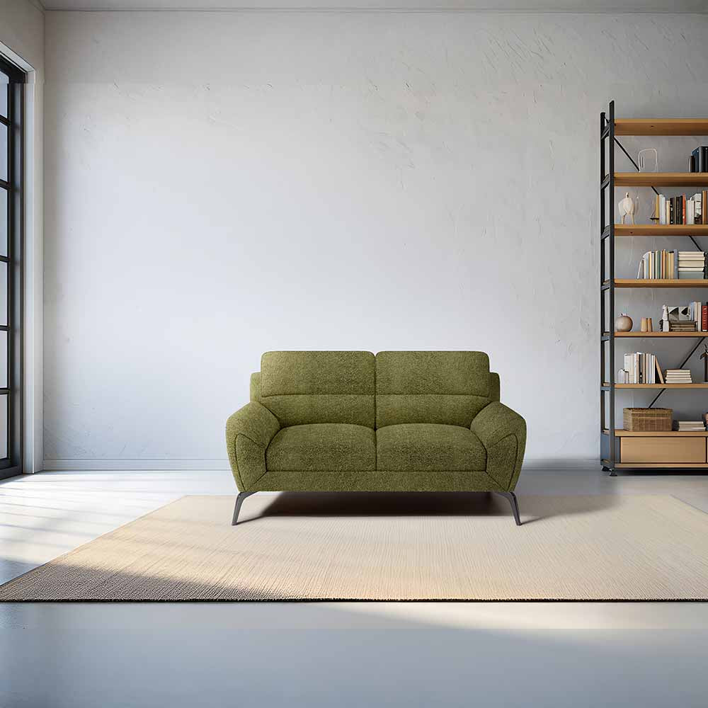 Octave 2 Seater Boucle Fabric - Dried herb