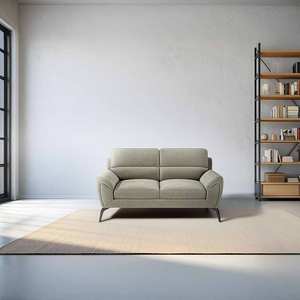 Octave 2 Seater Water & Stain Repellent Fabric - Pistachio shell