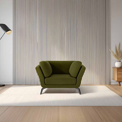 Symphony 1 Seater Suede fabric - Avocado