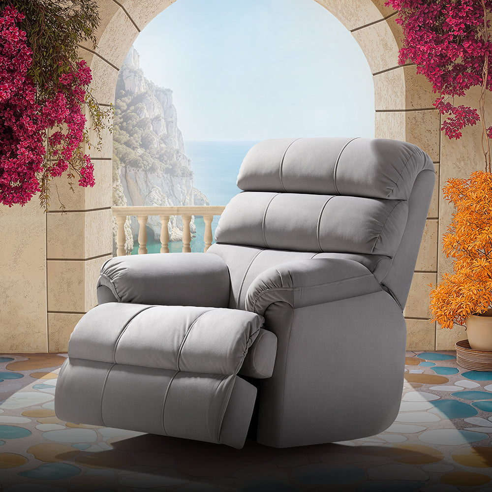 Avalon Posture pro RRR Fabric Recliner |  1 seater | Grey |  Duroflex Furniture