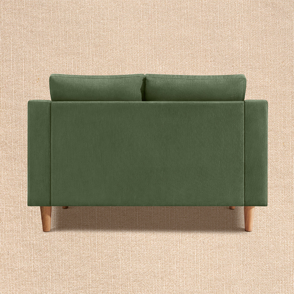 Ease|plus|green|fabric|2|seater|sofa