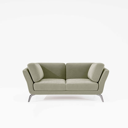Symphony 2 Seater Water & Stain Repellent Fabric - Pistachio shell