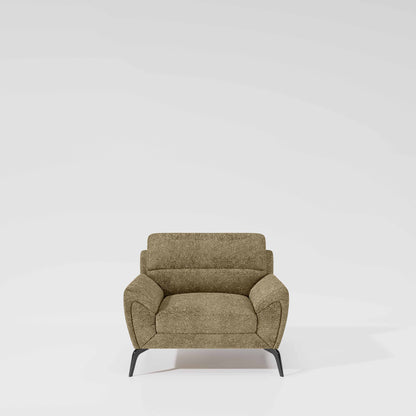 Octave 1 Seater Seater-Boucle Fabric - Irish cream