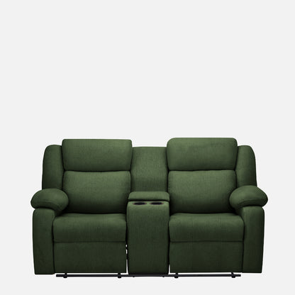 Avalon E Twin Motorized Recliner |  2 seater | Sap Green |  Duroflex Furniture

