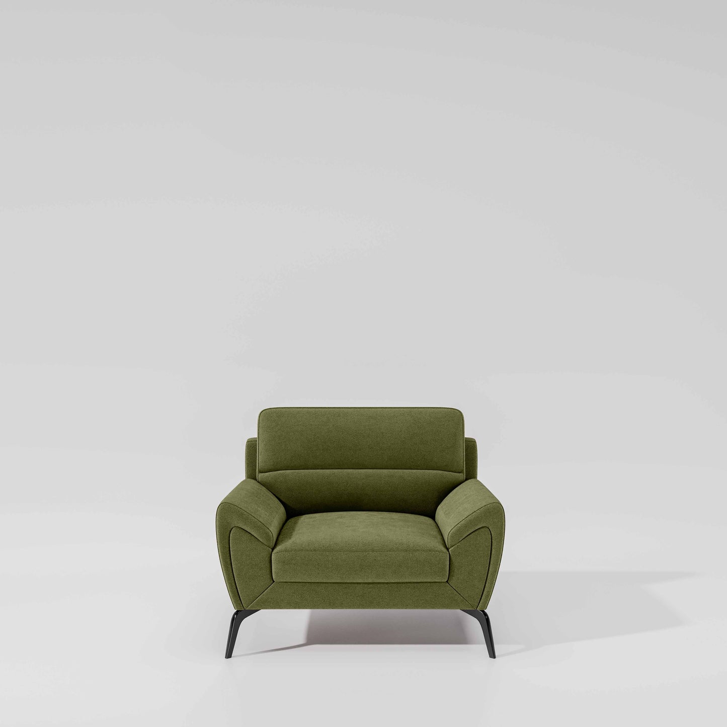 Octave 1 Seater Seater-Water & Stain Repellent Fabric - Sage green