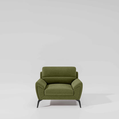 Octave 1 Seater Seater-Water & Stain Repellent Fabric - Sage green