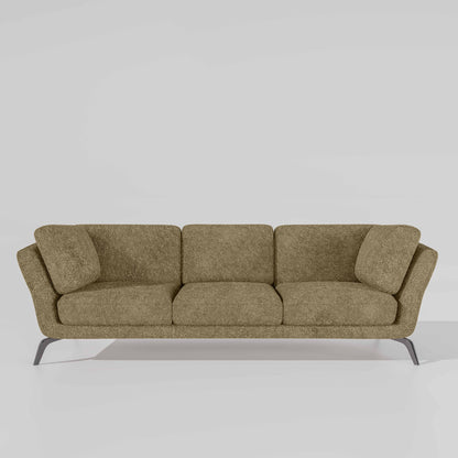 Symphony 3 Seater Boucle Fabric - Irish cream