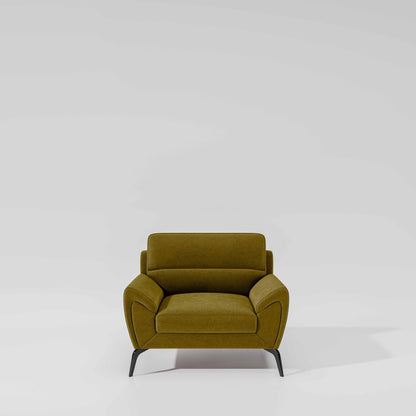 Octave 1 Seater Seater-Water & Stain Repellent Fabric - Honey