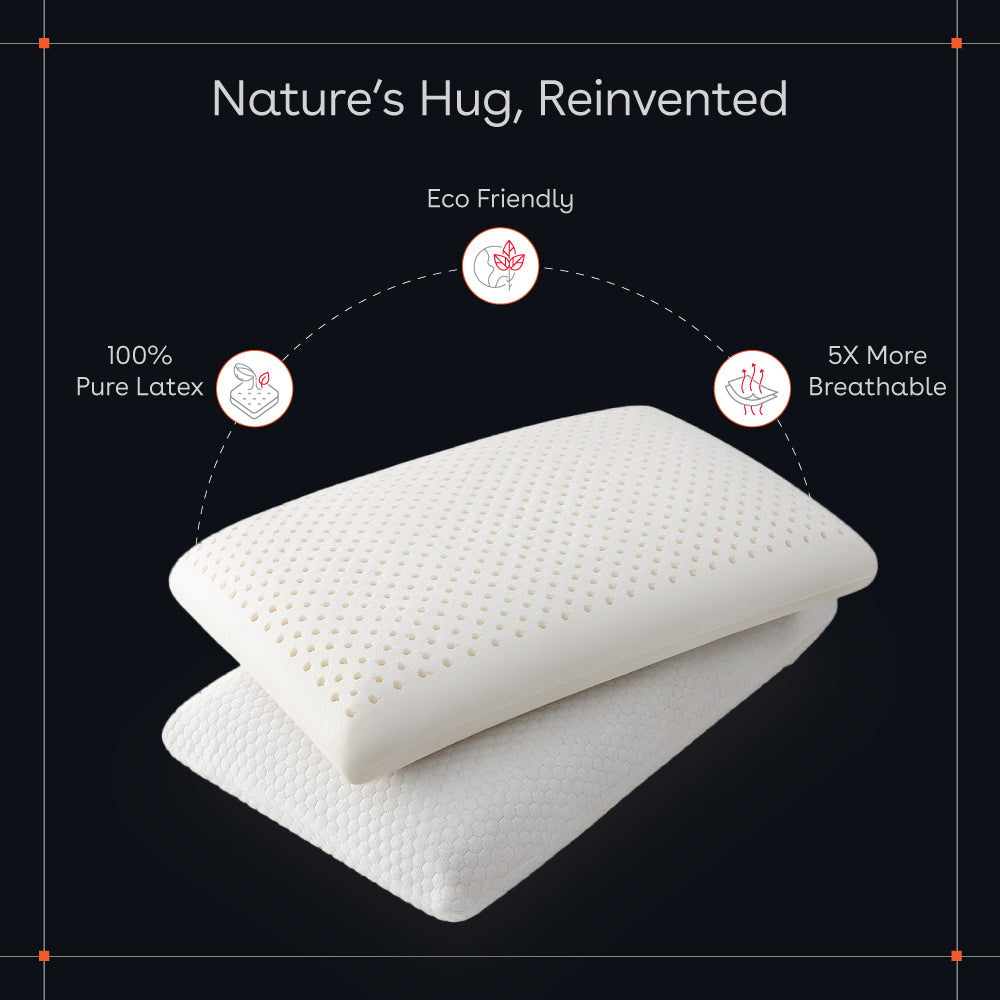 Duroflex |Energise | 100% |Latex |Pillow