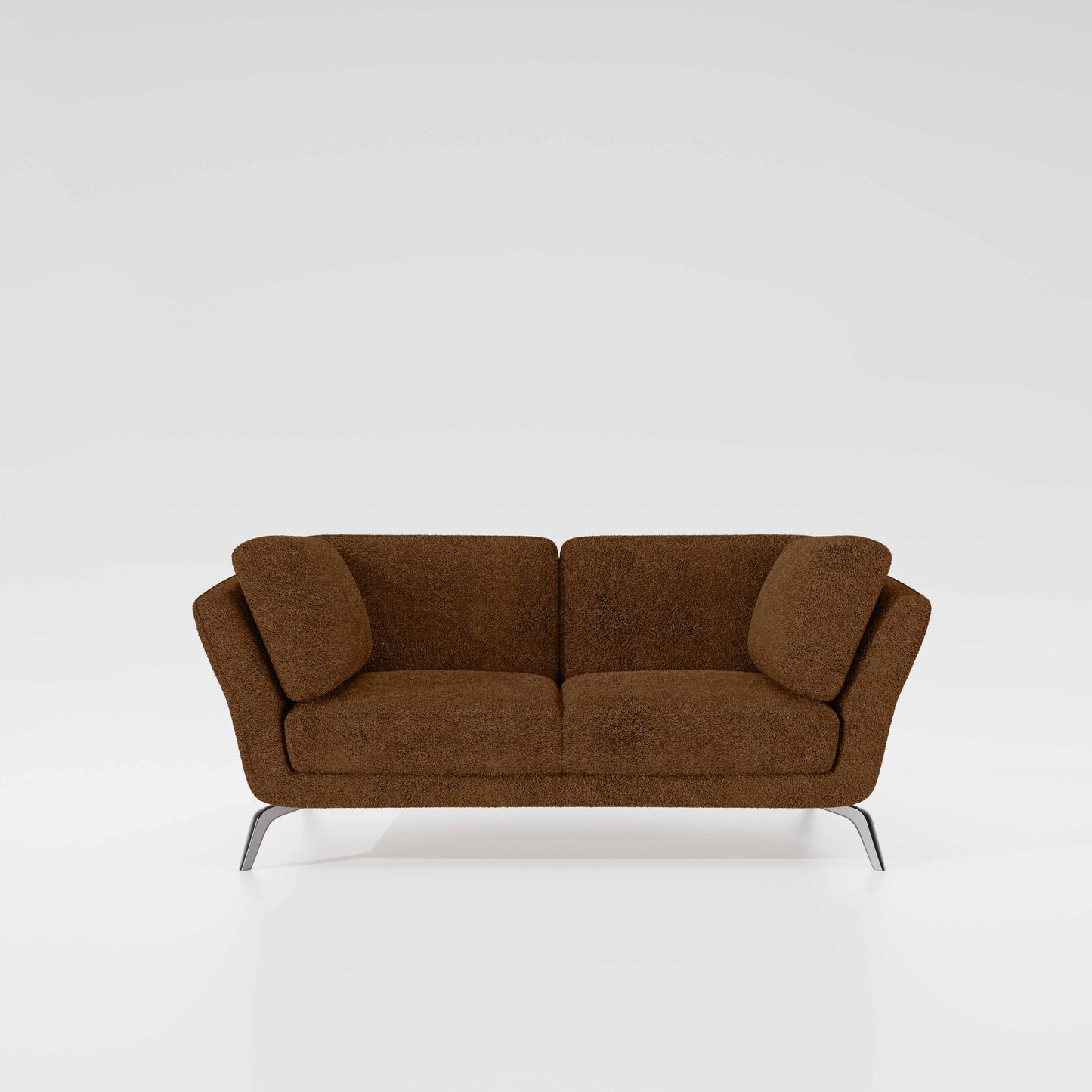 Symphony 2 Seater Boucle Fabric - Caramel