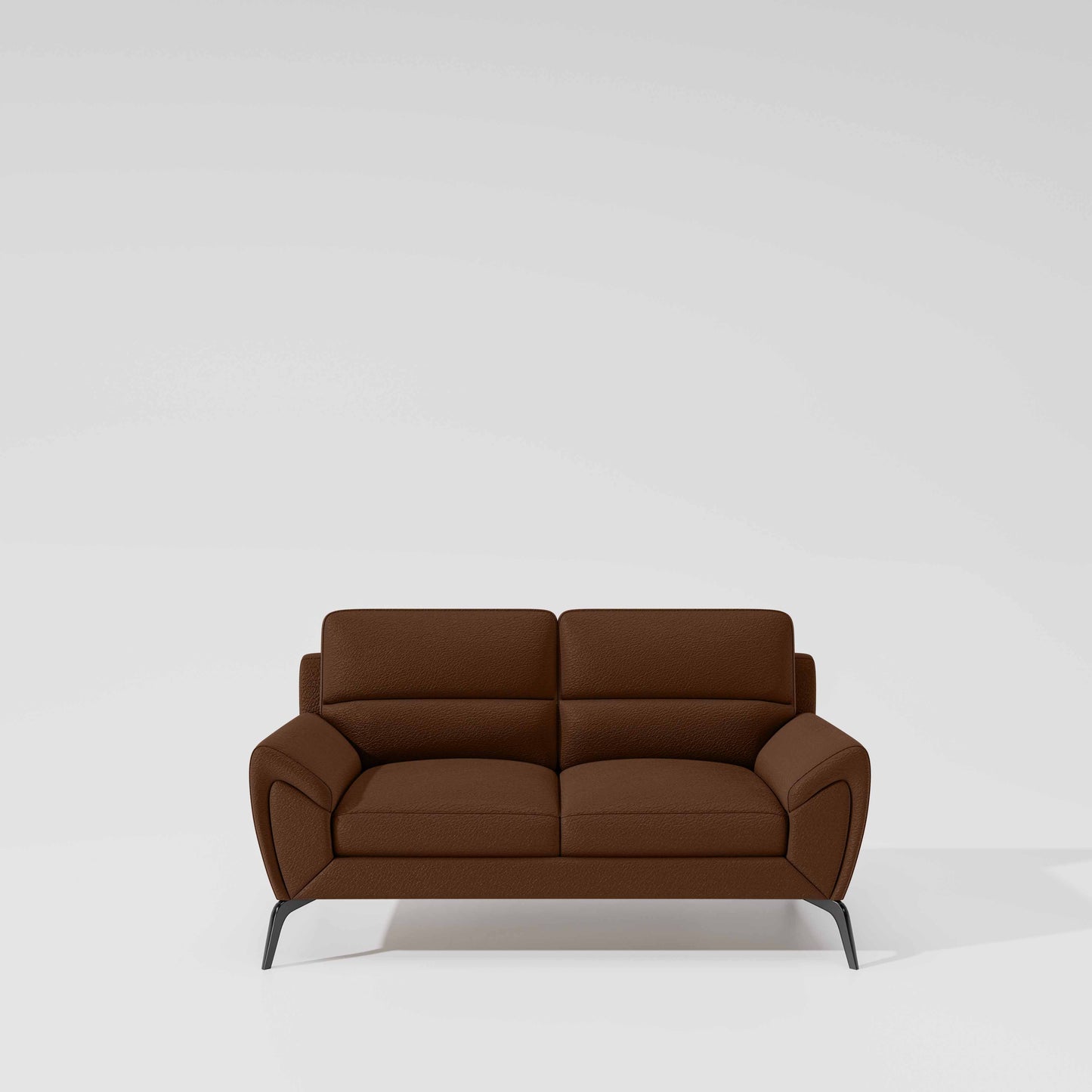 Octave 2 Seater Suede Fabric - Cappuccino