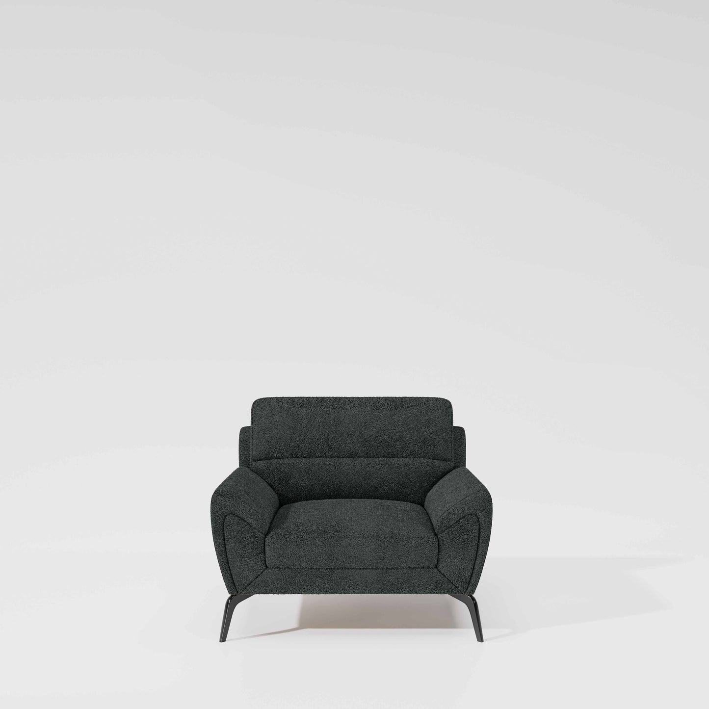 Octave 1 Seater Seater-Boucle Fabric - Sedona sage