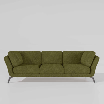 Symphony 3 Seater Boucle Fabric - Dried herb