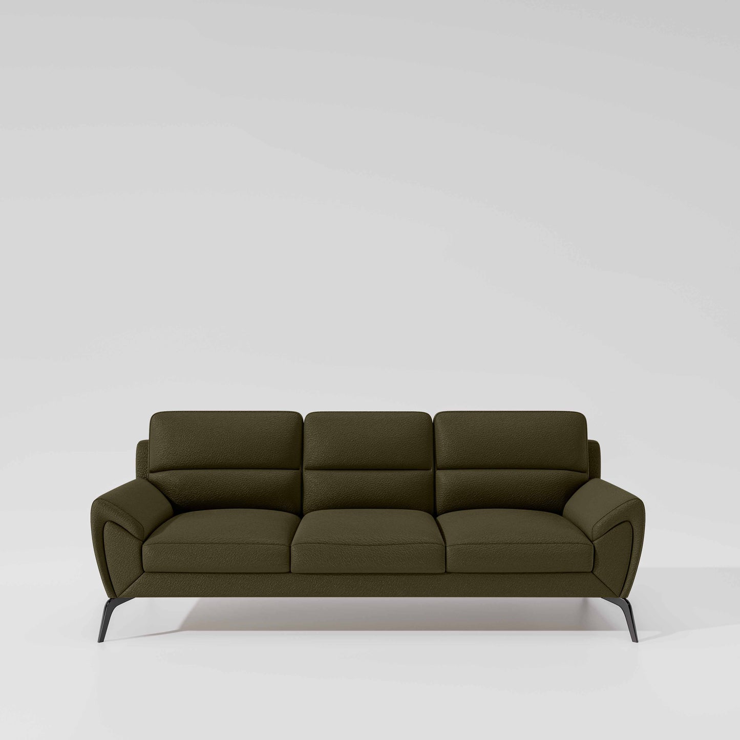 Octave 3 Seater Suede fabric - Avocado