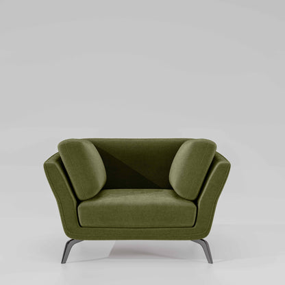 Symphony 1 Seater Water & Stain Repellent Fabric - Sage Green