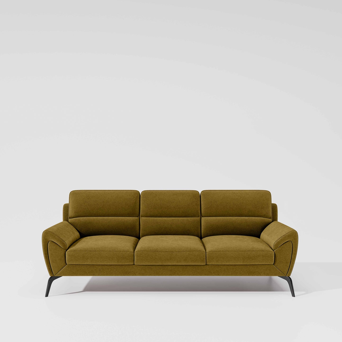 Octave 3 Seater Water & Stain Repellent Fabric - Honey