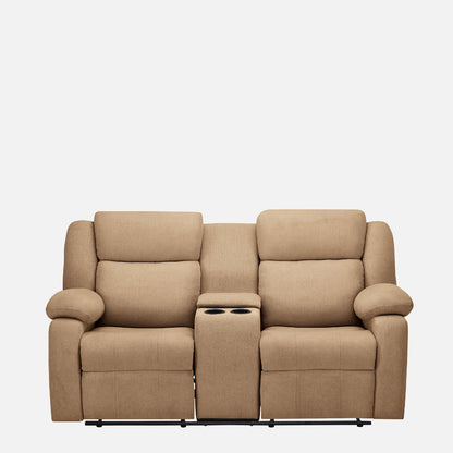 Avalon E Twin Motorized Recliner |  2 seater |  Plaster Brown |  Duroflex Furniture
