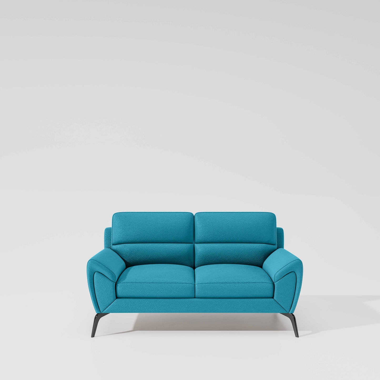 Octave 2 Seater Suede Fabric - Celestial blue