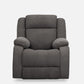 Avalon Motorized Electric Powered Grey Fabric Recliner