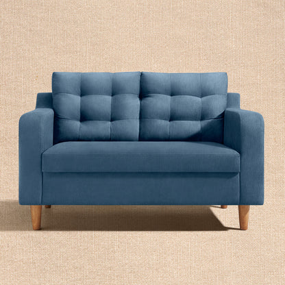 Ease Plus Blue Fabric 2 seater sofa