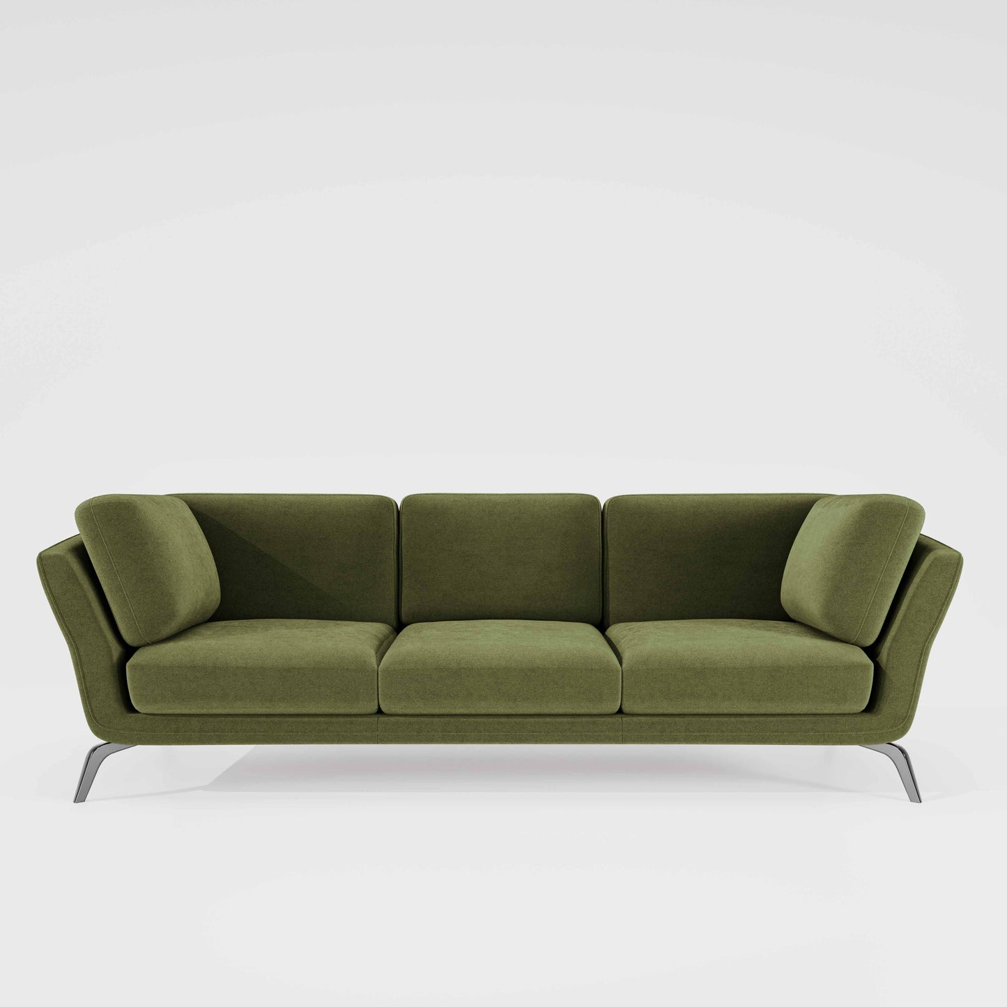 Symphony 3 Seater Water & Stain Repellent Fabric - Sage green
