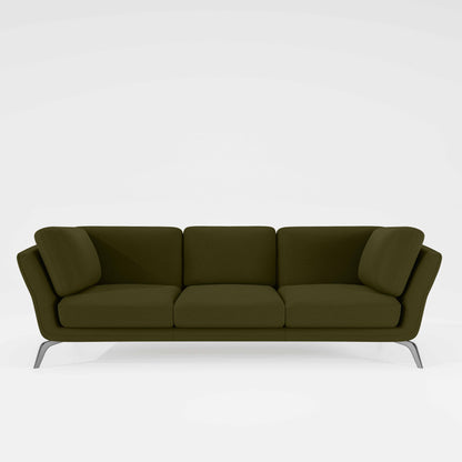 Symphony 3 Seater Suede fabric - Avocado