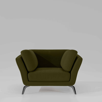 Symphony 1 Seater Suede fabric - Avocado