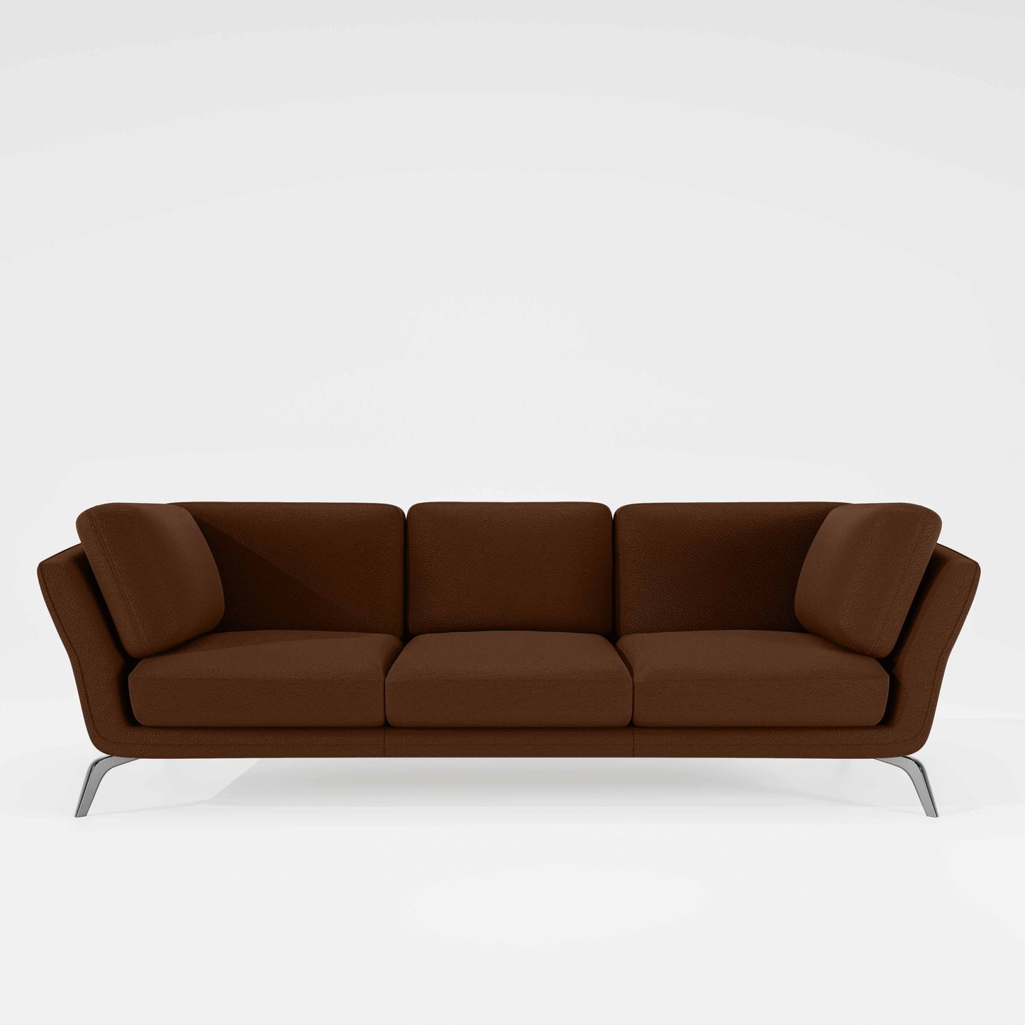 Symphony 3 Seater Suede fabric - Cappuccino