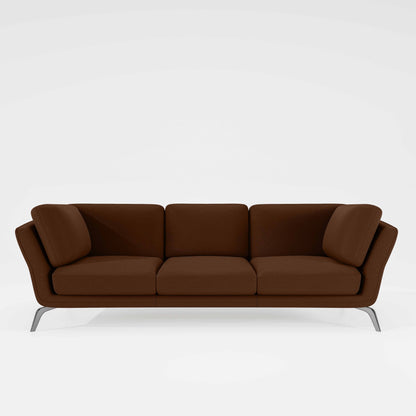 Symphony 3 Seater Suede fabric - Cappuccino