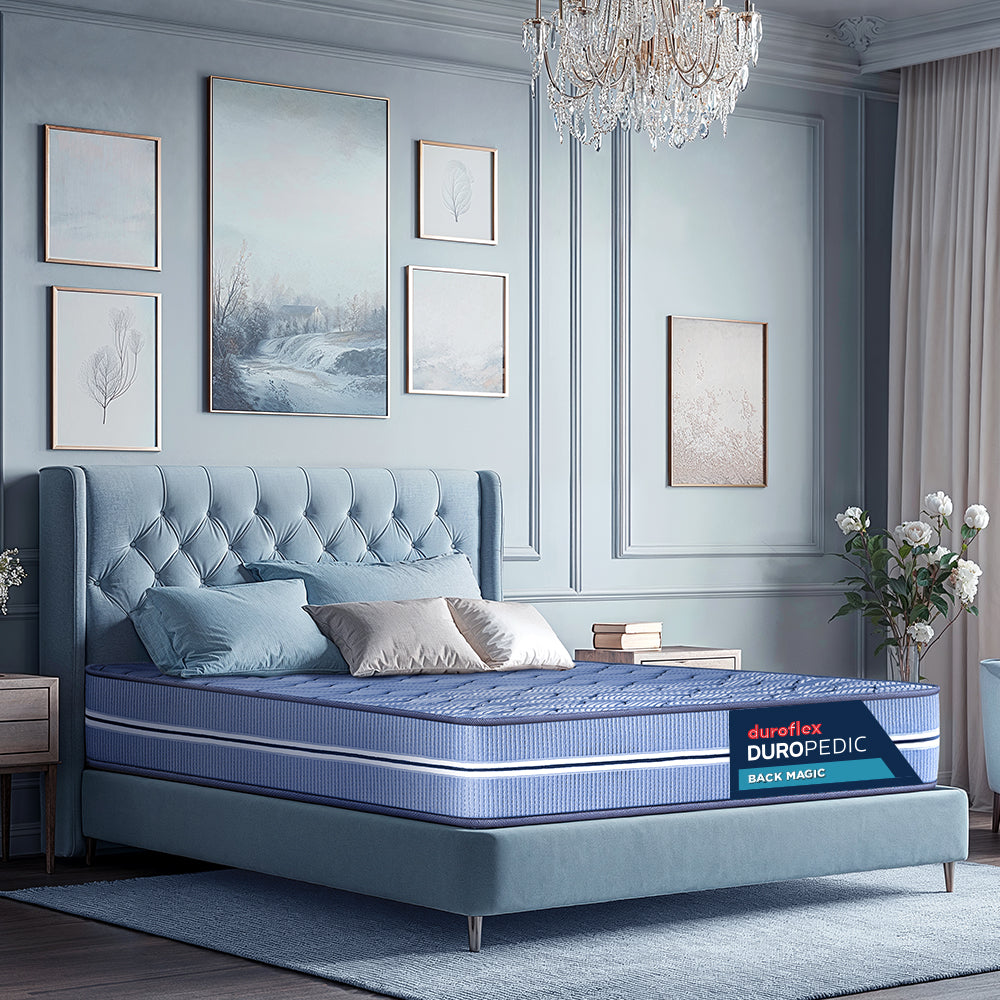 Buy Back Magic Orthopedic Coir Mattress Blue Online and Get Upto