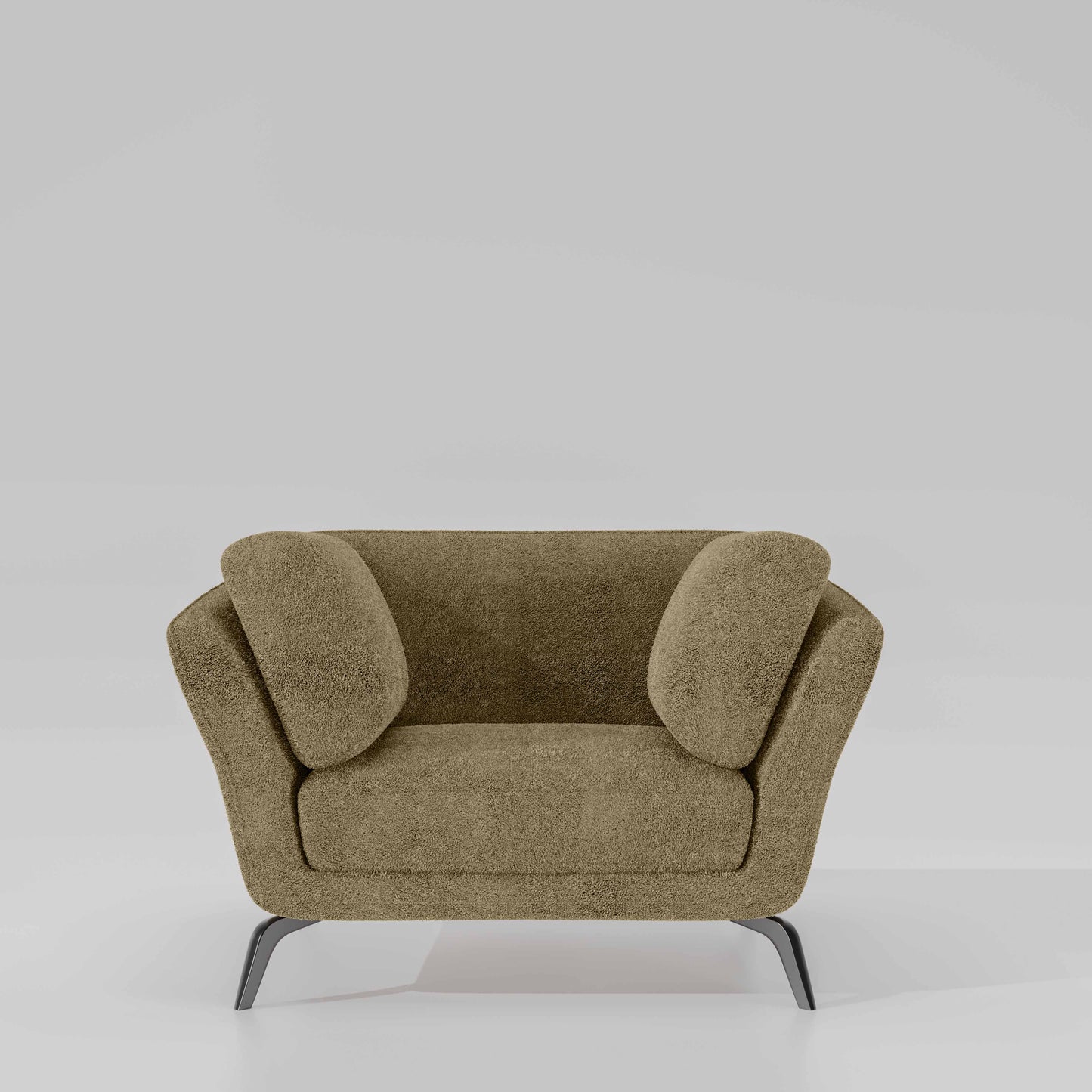 Symphony 1 Seater Boucle Fabric - Irish Cream