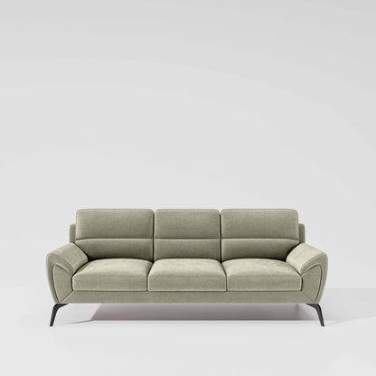 Octave 3 Seater Water & Stain Repellent Fabric - Pistachio shell