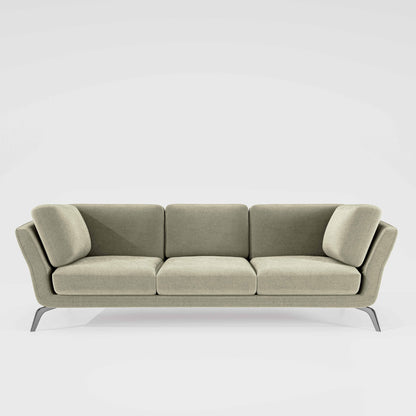 Symphony 3 Seater Water & Stain Repellent Fabric - Pistachio shell