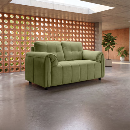 cocoon-olive-green-fabric-2-seater-sofa