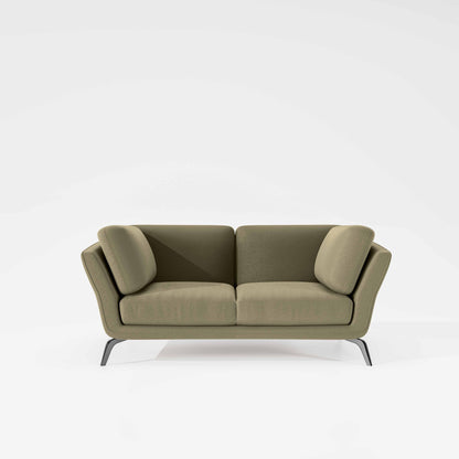 Symphony 2 Seater Suede fabric - Almond milk