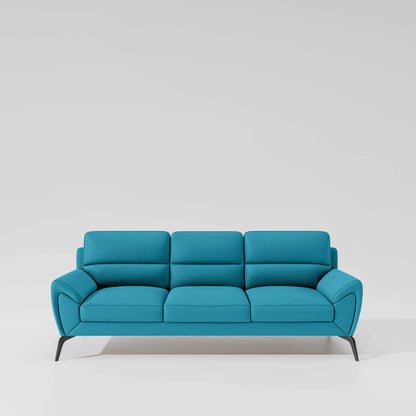 Octave 3 Seater Suede Fabric - Celestial blue