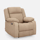 Avalon Motorized Electric Powered Brown Fabric Recliner