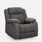 Avalon Motorized Electric Powered Grey Fabric Recliner